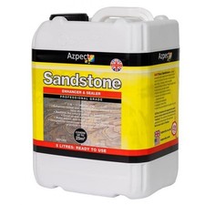 Azpects EasySeal Sandstone Sealer Enhancer 5L Patio Stone Protector 2535 UK