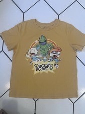 Rugrats Cartoon T Shirt Vintage Yellow M child S adult 