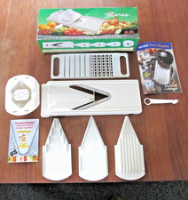 Autentica Borner V Affettatrice Ultimate Food Processor Mandolino Vintage Germania Ottime Condizioni