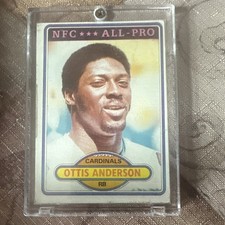 Topps 1980 Ottis Anderson All-Pro #170 St. Louis Cardinals NFL Football Card