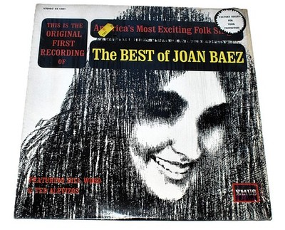 The Best Of Joan Baez 1975 EMUS ES 12001 Folk 1st Pressing Shrink Wrap Near Mint