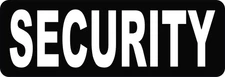 StickerTalk StickerTalk Security Vinyl Sticker, 12 inches by 4 inches