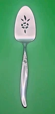  Oneida Premier La Rose Pierced Pie/Cake  Server Stainless Wm A. Rogers 