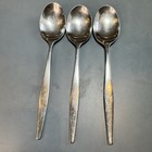 Lauffer Towle 18/8 Stainless Flatware Set of 3 Soup Spoons Japan 7 1/2” Vantage