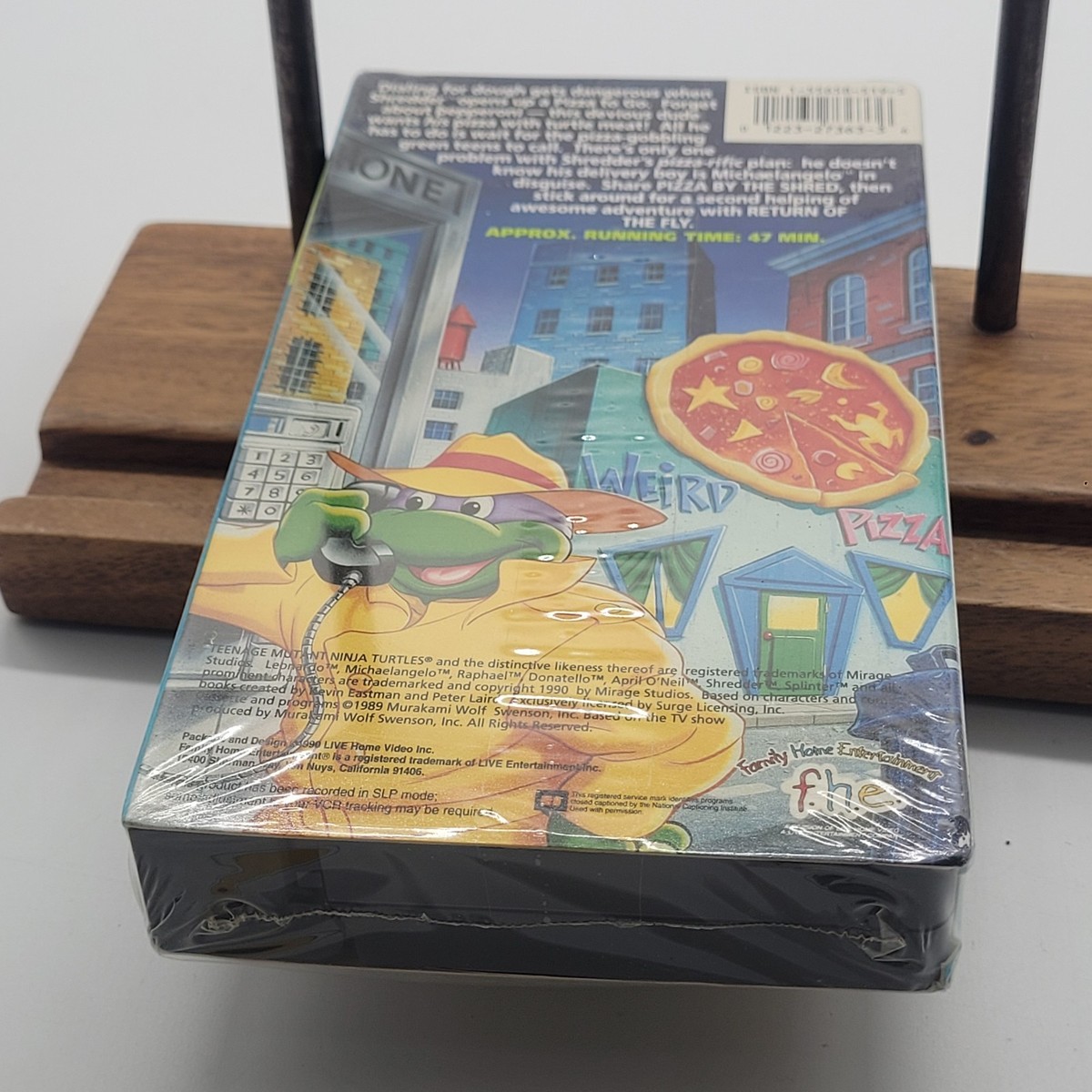 Teenage Mutant Ninja Turtles - Pizza by the Shred (VHS, 1991) for