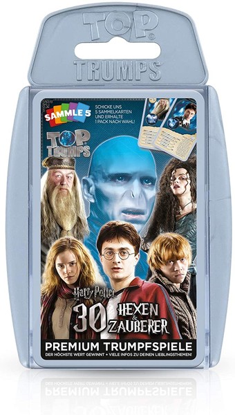 Winning Moves Top Trumps Harry Potter Kartenspiel Hexen Und Zauberer Neu-image