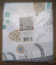 Woodland Animal Curtains 38x84 2 Panel Set Nursery Attached Valance