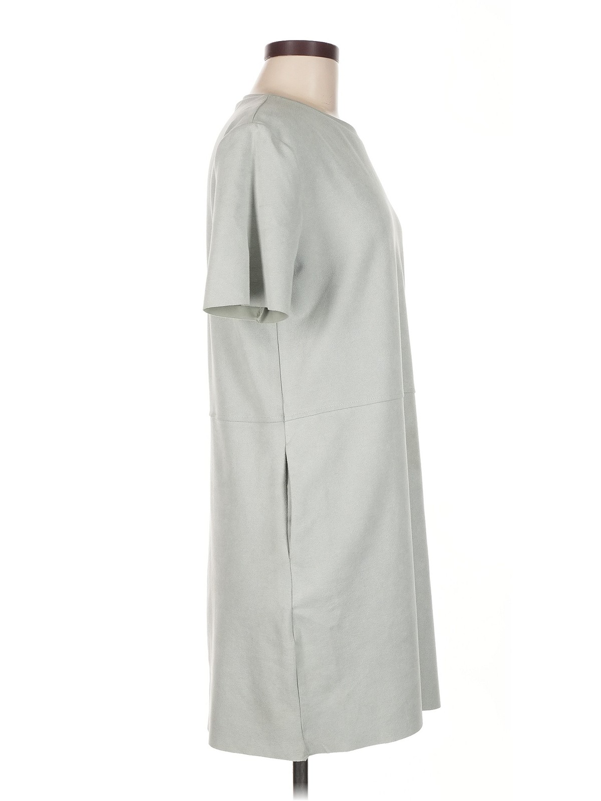 Zara Women Gray Casual Dress M thumbnail 3