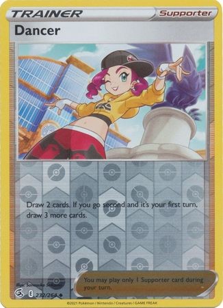 DANCER 232/264 FUSION STRIKE POKEMON (REVERSE HOLO, NM)