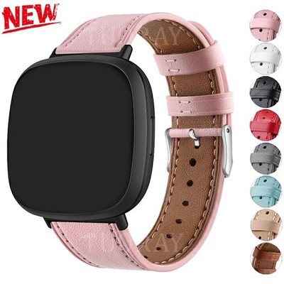Leder Armband Für Fitbit Versa 4 Versa 3 Sense 2 1 Smartwatch Uhrenarmband Band