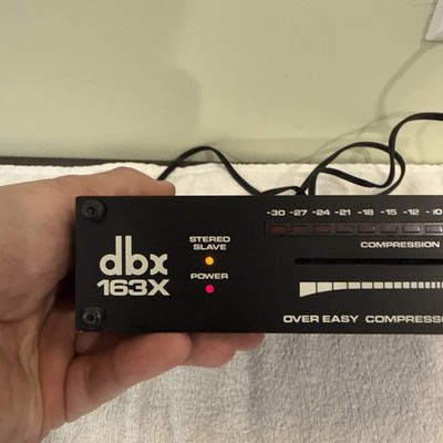 dbx 163X Professional Over Easy Compressor Limiter Signal