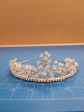 Wedding Tiara Crystal Rhinestone Bridal Headpiece Prom Pageant Hair Accessory