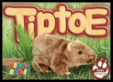 1999 Beanie Babies 2nd Edition Series 4 Tiptoe the Mouse  #147