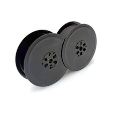 Black Ribbon on METAL SPOOLS for Underwood No 6 Typewriter Standard Antique Vtg thumbnail