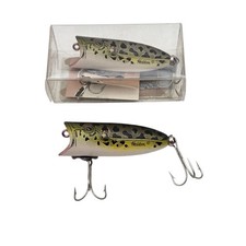Lot Of 2 Heddon Lucky 13 Naturalized Leopard Frog Lure 