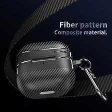 Kohlefaser Textur Flip Case für HUAWEI FreeClip2 Ohrhörer PC Schutz – Bild 2