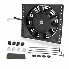 6'' Inch Small Slim Push Pull Electric Cooling Fan 650CFM Radiator Oil Cooler