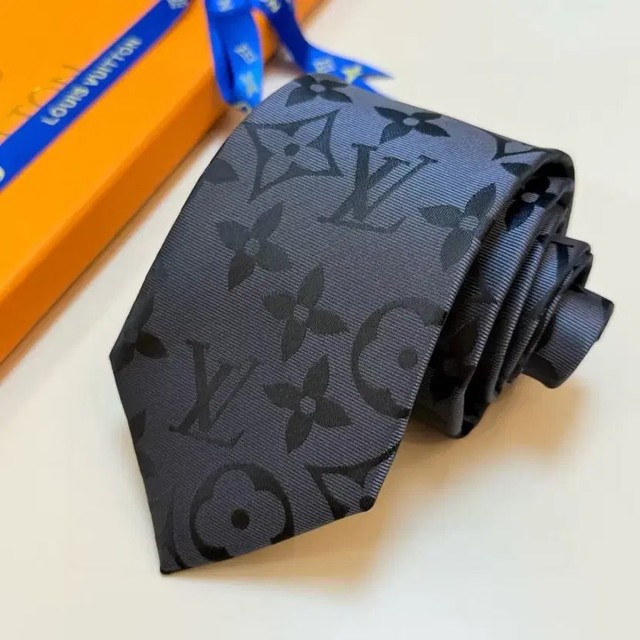 Louis Vuitton Unused Necktie with Box and Dust Bag