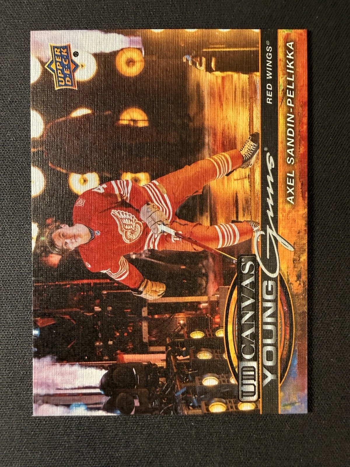 Upper Deck 2025-26 Series 2 UD Canvas Axel Sandin-Pellikka C-212 CLEAN