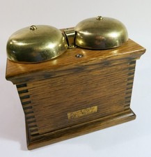 Antique Western Electric Oak Telephone Ringer Box—Tested and Refinished