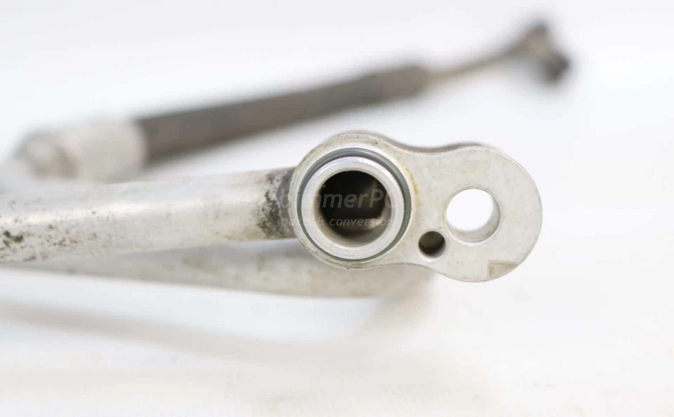 Compresor de aire acondicionado condensador línea de manguera de alta presión BMW E38 750iL 1995-1997 OEM Foto 4 de 4
