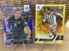 Federico Chiesa Panini Euro 2020 Select Blue Prizm /225 Italy & Topps yellow /99