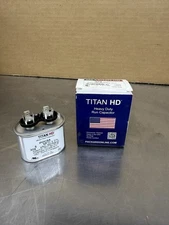 Genuine Titan HD  POC5A Heavy Duty Run Capacitor 5 MFD 370 VAC New Made In USA