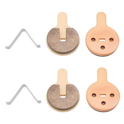 2 Pairs Sintered Brake Pads Disc Brake Pad Compatible with KUGOO G2 Pro, Hitway