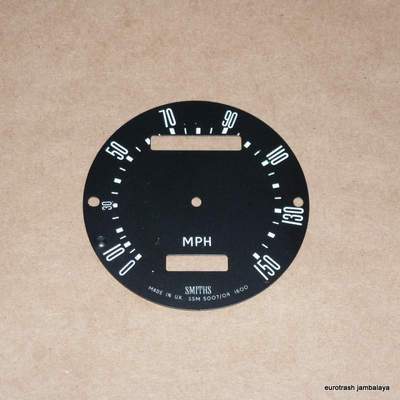 NOS Smiths 150 mph Speedometer Face Dial SSM5007/08 Ducati Bevel