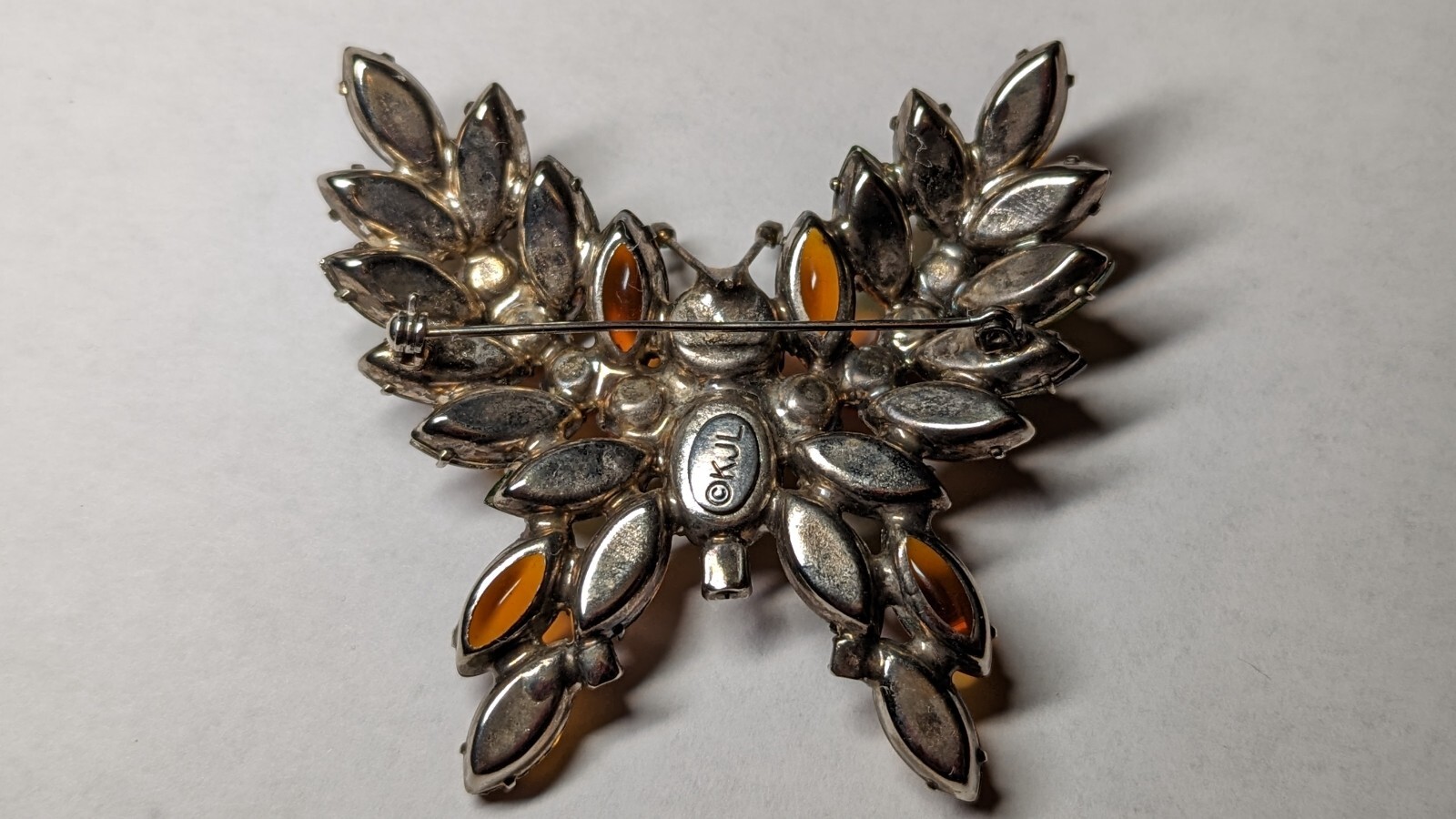 VINTAGE BUTTERFLY KJL KENNETH JAY LANE BROOCH PIN… - image 18