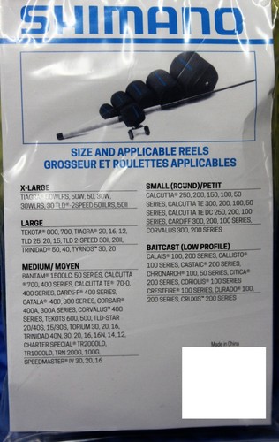 Shimano Neopren Rundrollenbezug BC, SM, MED, LG, XL ANRC-A GRÖSSE WÄHLBAR! - Bild 2 von 9