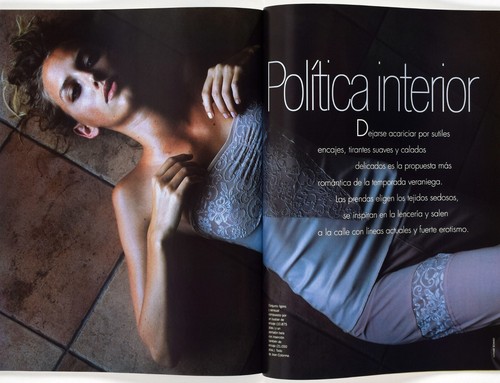 ELLE Spain Magazine No.131 August 1997 - BLANCA ROMERO, INÉS SASTRE - Picture 9 of 11