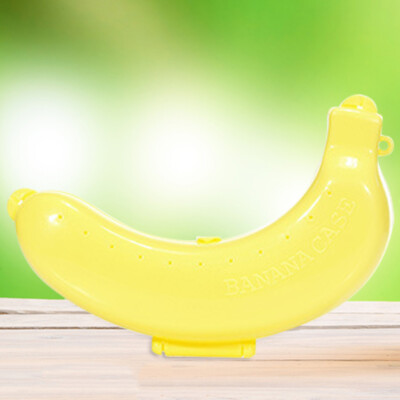 Kunststoff Bananenhalter leicht zu reinigen Banane Aufbewahrung Halter versiegelt für Reisen Camping