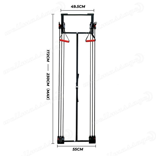 Tower 200 Door Gym Body TRX Workout Set By JAKE Strength Resistance Training OZ - Picture 2 of 12