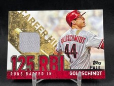 2015 TOPPS MLB BASEBALL PAUL GOLDSCHIMDT CRH-PG CAREER HIGH JERSEY RELIC