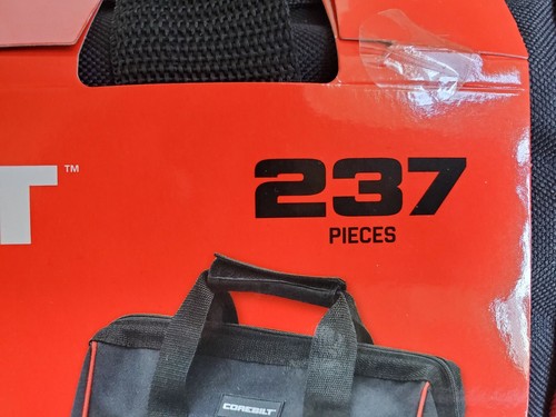 Corebilt 237 Piece Tool Set (New Unopened) - Picture 3 of 5