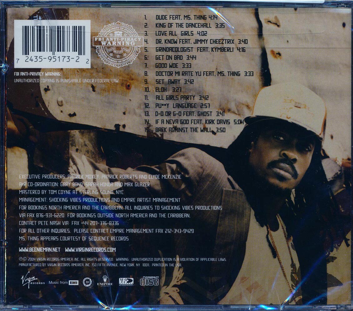 CD Beenie Man - Back To Basics | eBay