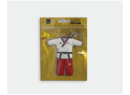 MOOTO Poomsae Uniform Key Chain Martial Arts Accessory Keyring Key Holder - Picture 9 of 12