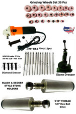 New Valve Seat Re Storation Grinder Complete Kit 916 Black Decker Style