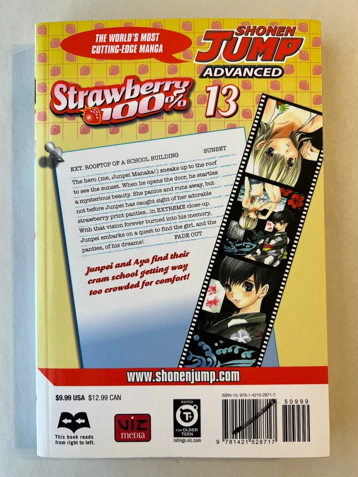 Fresa 100% Vol 13 Manga Romance 💜 Comedia Mizuki Kawashita Foto 2 de 4