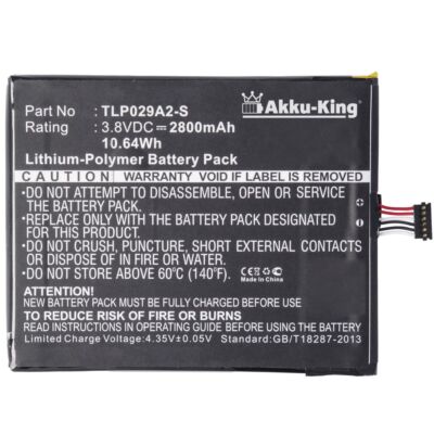 Akku-King Akku für Alcatel One Touch Idol 3 5.5 Pixi 3 5.5 OT-6045F TLP029A2-S