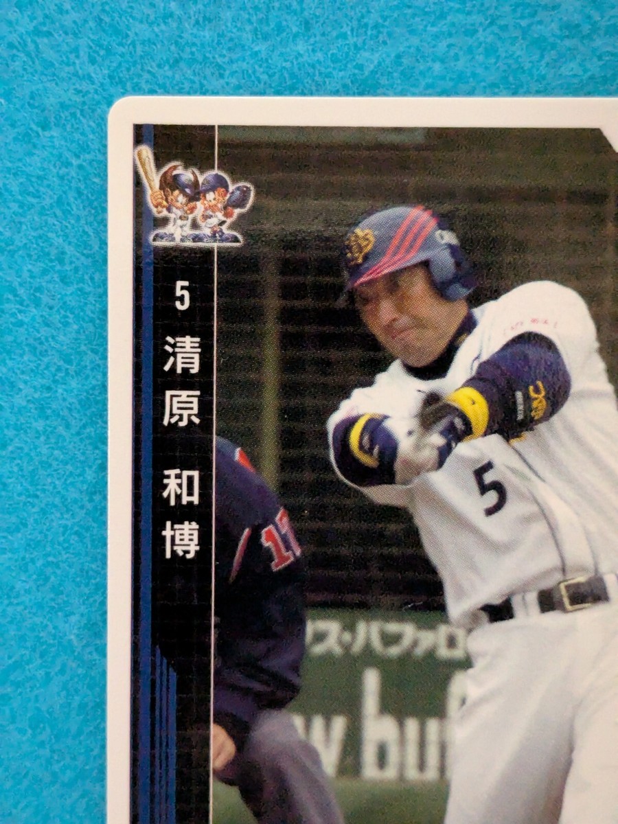 KAZUHIRO KIYOHARA ORIX BUFFALOES 5 BASEBALL HEROS2 KONAMI 2006