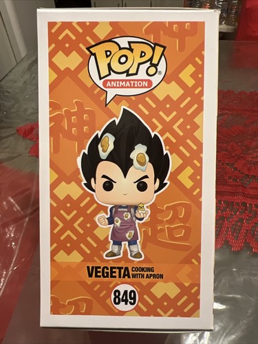 Funko Pop! Dragon Ball Super Vegeta Cocina con Delantal #849 Hot Topic Exclusivo - Imagen 2 de 5