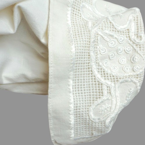 Auténtica Camisa Rumana Vintage con Intrincado Bordado de Seda Talla XS-S - Imagen 8 de 11