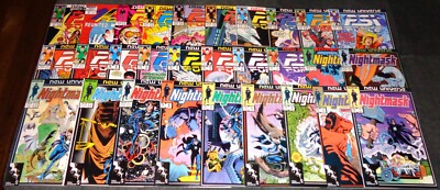 MARVEL NEW UNIVERSE comic book (LOT OF 29) mixed, NIGHTMASK & PSI-FORCE (E-120)