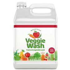 Veggie Wash Fruit and Vegetable Cleaner Gallon 128 Fl Oz Safe and Effective 0.37 per fl oz