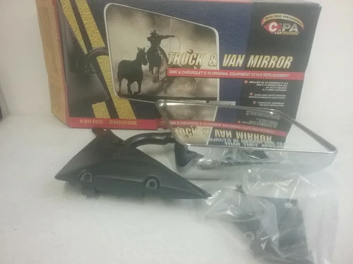 20100 Cipa Chrome Right Side Truck And Van Mirror 