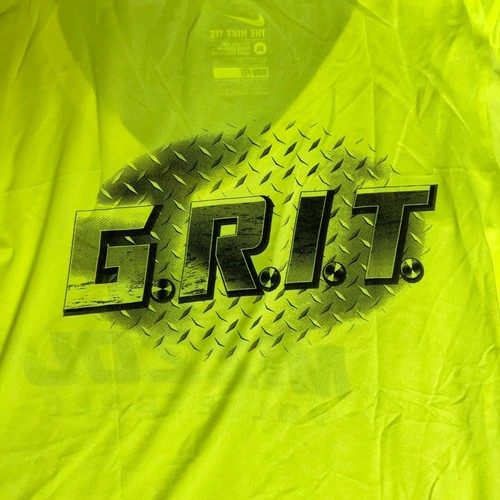 Mizzou Tigers Women Extra Large Neon Green Nike Short Sleeve Tee NCAA Volleyball - Picture 5 of 9