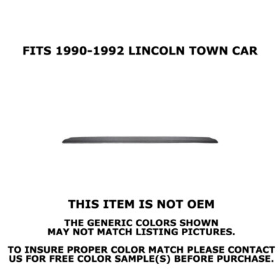 Coverlay 12-127 Dark Brown Dashboard Cover for 90-92 Lincoln Town