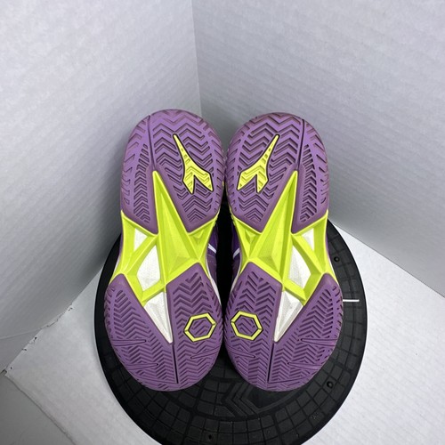 Diadora Women's Sz 6.5 Running Shoes Speed Pro Evo II D5000 Purple White CCB - Picture 10 of 12